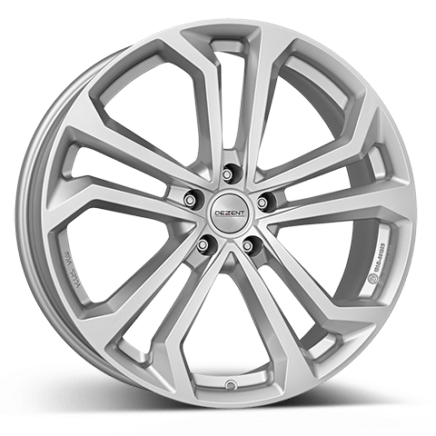 DEZENT TA silver 7x17 ET40 5/114.3/66.1