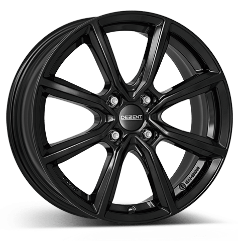 DEZENT TN black 7x18 ET41 4/98/58.1