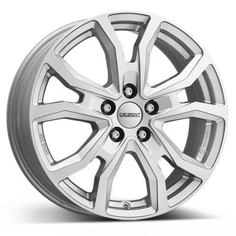 DEZENT TV silver 6.5x17 ET49 5/112/57.1