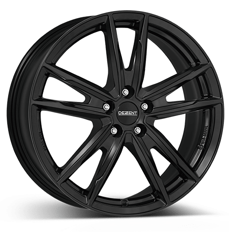DEZENT KF black 7x18 ET34 5/114.3/66.1