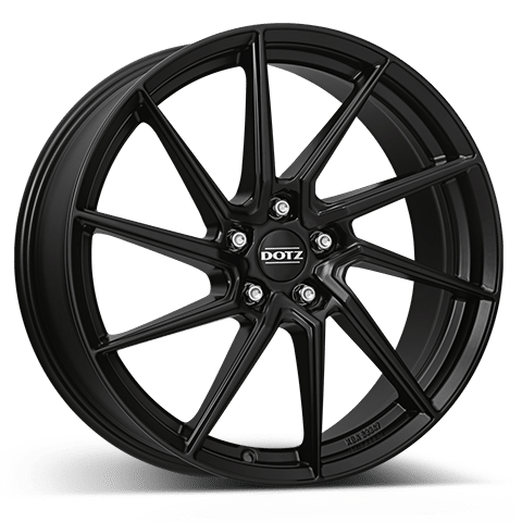 DOTZ Spa black 7.5x17 ET38 5/114.3/71.6